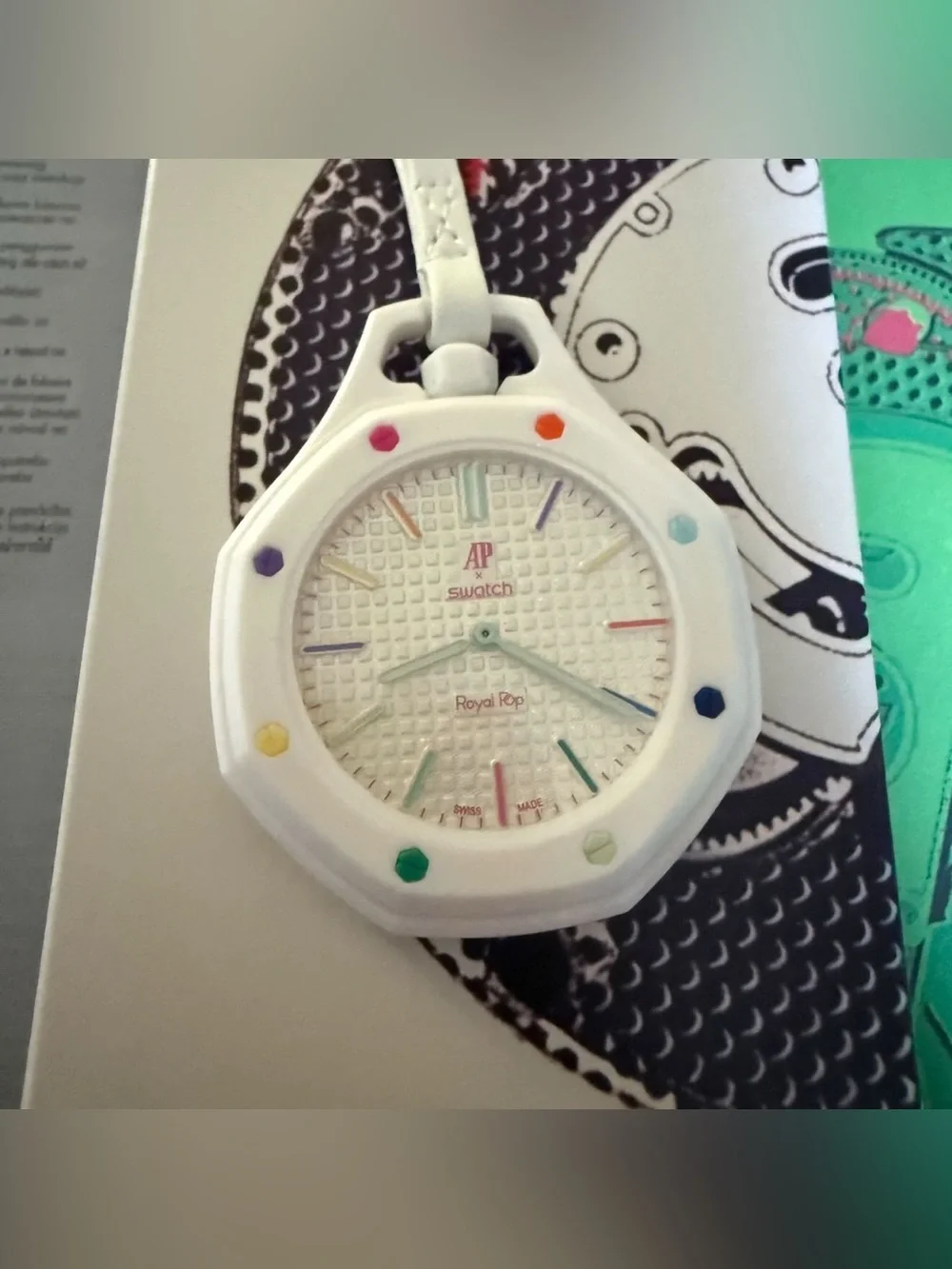 Ap x swatch White